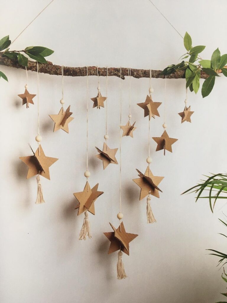 Christmas Eco Kraft Card Hanger