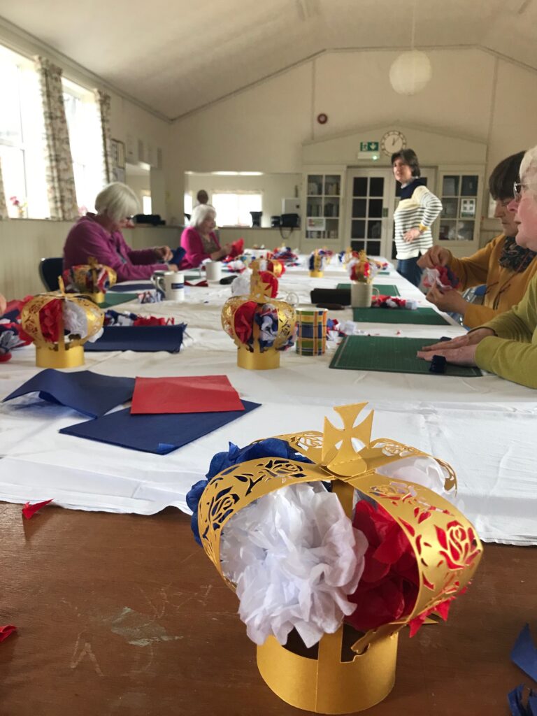 King's Coronation Table Decoration